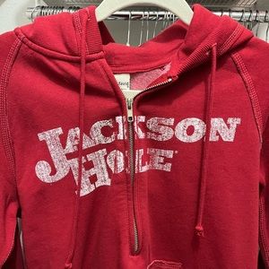 Jackson Hole Hoodie Half Zip